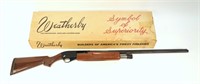 Weatherby "Patrician" 12 Ga. pump, 28" vent ribbed