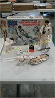 GI Joe search for the abominable snowman with box