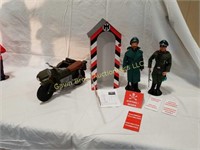 Action Man German Figures with guard house and