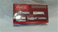 Coca cola collector train set