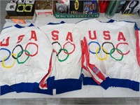 Set of Vintage Tyvek Olympics Jackets - Size XL