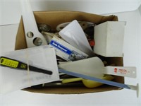 Box full of kitchen utensils