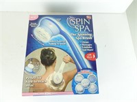 Spin Spa Shower Brush in Box