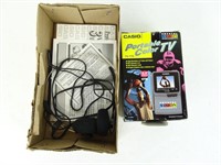 Retro Casio Portable TV in box