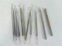 Assorted Picks and Scrapers - Dental / Craft