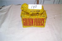 Golden Fleece Cast Iron Bank