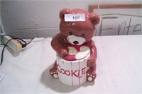 Bear Cookie ceramic jar