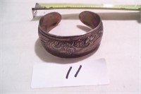 1"Wide Silver braclet