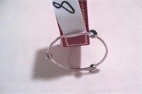 .925 Silver Braclet w/ stones