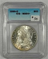 1899-O  Morgan Dollar  ICG MS-64+