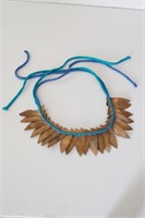 Unusual Fish-Fin Necklace
