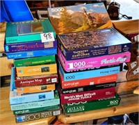 Large lot of cool puzzles