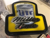 MILLER LITE MIRROR