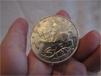 United Kingdom 1935 Crown Coin 50% Silver