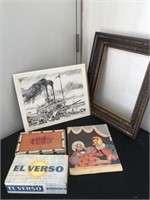 Print, Frame and Cigar boxes