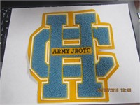 Army JROTC Patch 7 x 7.5 in.
