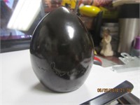 Hand Carved Polished Pottery Egg Shape-Nicorogan