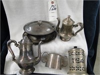 Misc lot of 7 pcs Silverplate