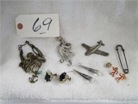 Misc lot of vintage jewelry