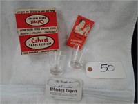 Vintage Calvert Shot Taste Test kit