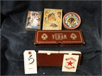 4 Sets Vintage playing cards