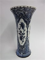 Fine Delfrs Blue Bochi Vase