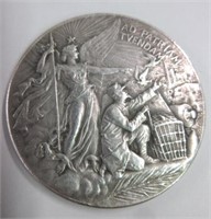 French Solid Silver Medal