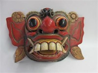 Wooden Carved Spirit Mask