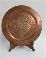 Hammered Copper Platter