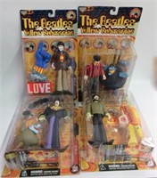 Lot 4 McFalane Beatles Toys