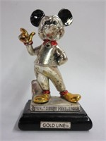 Mickey Mouse Gold Line Collectable