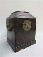 Small Wooden Safe Box