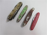 Group of Old Pocket Knives