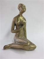 Brass-Lost Wax Nude Lady