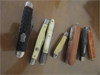 Several knives