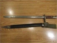 Old military bayonet-button works