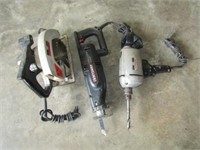 3 power tools incl. Craftsman recip. saw