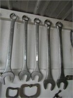 5  wrenches-1 5/8"-2"