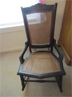 Antique Cane bottom rocker