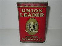 Union Leader Smoking Tobacco Tin
