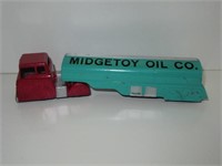 Midgetoy Oil Co Cast Metal Truck