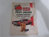1960's Flamboro Speedway Race Card