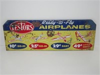 Testor's Ready To Fly Airplanes Advertising Sign