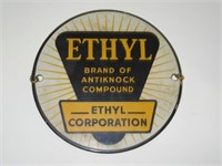 Old Ethyl Corp Porcelain Sign