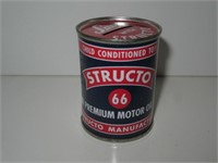 Structo Premium Motor Oil Can Bank