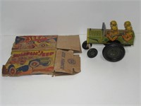 Old Marx Jumpin Jeep with Box