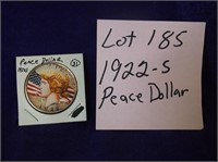 1922-S PEACE DOLLAR