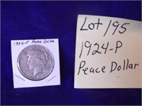 1924-P PEACE DOLLAR