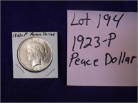 1923-P PEACE DOLLAR