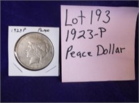 1923-P PEACE DOLLAR